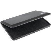 Подушка штемпельная настольная 90х160 мм, черная, MICRO 3 black