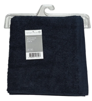 Tarrington House Полотенце хлопок антрацит махровое 500 г/м2, 50 х 90см