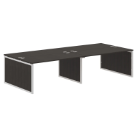 Стол 4-х местный XQPWST 3214 Дуб Юкон Модерн/Алюминий 3200х1406х750 XTEN-QP