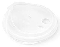 RIOBA Крышка для стакана прозрачная с питейником Тип К 90мм, 50шт