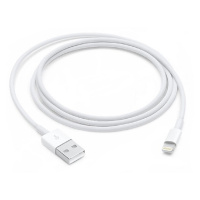 Кабель Apple Lightning - USB Cable (1 m), бел, MQUE2ZM/A / MXLY2ZM/A