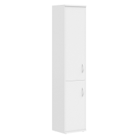 Шкаф-колонка высокий Skyland Imago СУ-1.3, левый, белый, 403х365х1975мм