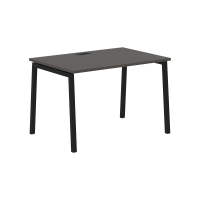 Стол прямой ELST 1180 Мокко/Черный 1160х800х750 EDIS