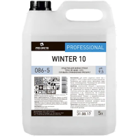 Моющее средство для стекол Pro-Brite Winter 10 086-5, 5л, для стекол