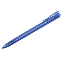 Шариковая ручка автоматическая Faber-Castell RX7 синяя, 0.7мм, 545451