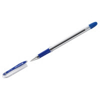 Шариковая ручка Berlingo I-15 синяя, 0.4мм, грип