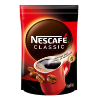 Кофе растворимый Nescafe Classic, 130г, пакет