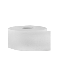 Туалетная бумага Merida ТБТ401 в рулоне, Топ Мини, 2 слоя, 180м, белая с тиснением, 12шт/уп