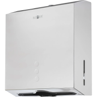 Диспенсер для полотенец листовых Nofer нерж.сталь, глянцевый, 04006.В