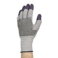 Перчатки от порезов Kimberly-Clark Jackson Safety Purple Nitrile G60 97430, S, серые/фиолет