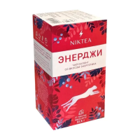 Чай Niktea Energy (Энерджи), зеленый, 21 пакетик