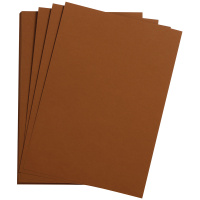 Цветная бумага Clairefontaine Etival color коричневый, 500х650мм, 24 листа, 160г/м2, легкое зерно