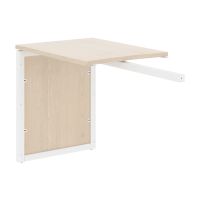 Брифинг приставка XQPR 869 Бук Тиара/Белый 800х600х750 XTEN-QP