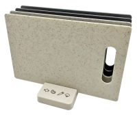 Tarrington House Набор разделочных досок с подставкой, 4шт