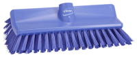 Щетка для пола Vikan 265мм, средний ворс, с изогнутой под углом колодкой, фиолетовый, 70478