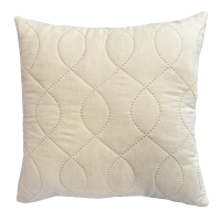 Подушка 23rd Avenue Ультрастеп кремовая замша, 45 x 45см