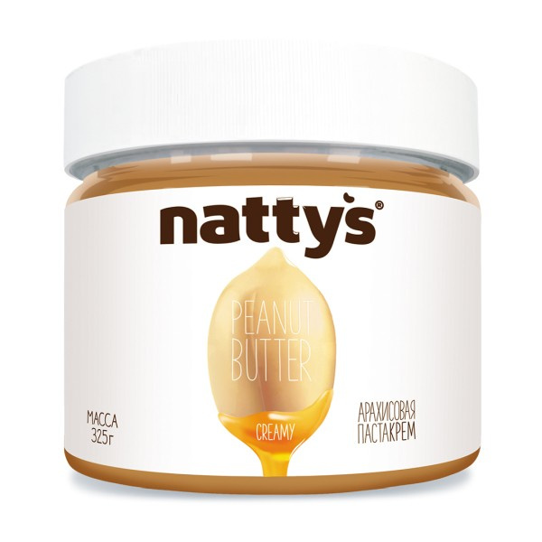фото: Арахисовая паста Nattys creamy, 325г