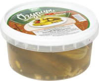 Огурцы соленые острые, 500г