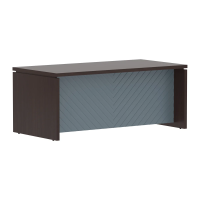 Стол руководителя TLST 189H Венге Магия Z/Серо-голубой 1800х900х750 TORR LUX