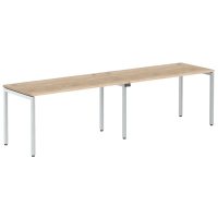 Стол на 2 рабочих места Skyland Xten-S XWST 2870, двухместный, дуб сонома, 2800х700х750мм
