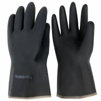 Перчатки резиновые технические кислотощелочестойкие КЩС Тип-1, АЗРИ, размер 1 (малый), К20/Щ20