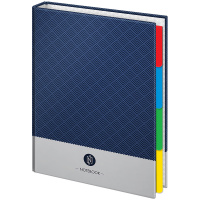 Тетрадь на кольцах Officespace Моноколор. Notebook, А5, 240 листов, ламинированный картон