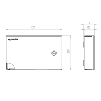 Диспенсер для одноразовых перчаток Merida Stella R GSP004.R, полированный, металлический