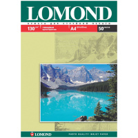 Фотобумага для струйных принтеров Lomond А4, 50 листов, 130г/м2, глянцевая, одност., 102017