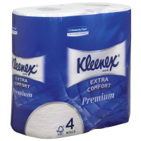 Туалетная бумага Kimberly-Clark Extra Comfort 8484 4 рулона, 4 слоя, белая, 19м