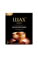 Чай Шах Gold Золотой букет черный, 100 пакетиков