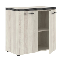 Шкаф с глухими малыми дверьми и топом TLC 85.1 Сосна Эдмонт 856х450х833 TORR