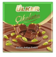 Шоколад Ulker молочный с фисташками, 65г x 6 шт