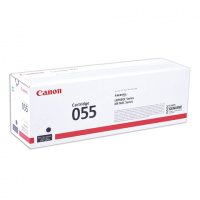 Картридж лазерный CANON (055BK) для LBP663/664/MF742/744/746, черный, оригинальный, ресурс 2300 стра