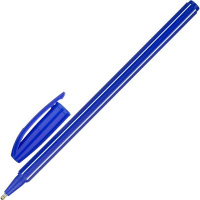 Ручка шариковая Attache Economy, синий корп., синий стерж, 0,7/1мм