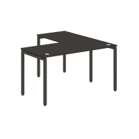 Стол угловой XSCT 1415 Дуб Юкон Модерн/Антрацит 1400х1500х750 XTEN-S