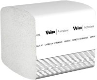 Диспенсерные салфетки Veiro Professional Comfort белые, 16.2х21см, 2 слоя, 220шт