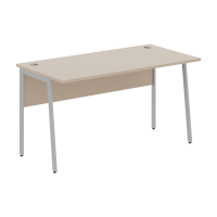 Стол прямой СП-3P Мокачино/Алюминий 1400х720х755 IMAGO PLUS