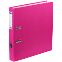 Папка-регистратор А4 Officespace розовая, 50мм