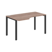 Стол эргономичный XS6CET 149(L) Дуб Сонома/Антрацит 1400х900х750 XTEN-S60