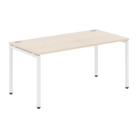 Стол прямой XSST 168 Бук Тиара/Белый 1600х800х750 XTEN-S