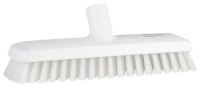Щетка для пола Vikan 270мм, средний ворс, скребковая, с подачей воды, белый, 70435