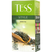 Чай Tess Style (Стайл), зеленый, 25 пакетиков
