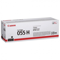Картридж лазерный CANON (055HBK) для LBP663/664/MF742/744/746, черный, оригинальный, ресурс 7600 стр