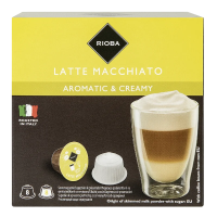 Кофе в капсулах Rioba Dolce Gusto Latte Macciato, 16шт