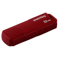 Память Smart Buy 'Clue'  32GB, USB 2.0 Flash Drive, бордовый