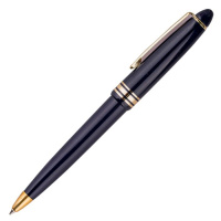 Шариковая ручка автоматическая Officespace General синяя, 0.5мм, корпус ассорти