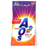 Стиральный порошок Aos Color 3кг, автомат