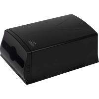 Диспенсер для салфеток Luscan Professional Optima maxline N4 черный