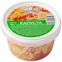 Капуста Традиции вкуса Витаминка маринованная со сладким перцем, 500г
