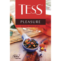 Чай Tess Pleasure (Плэжа), черный, листовой, 400г